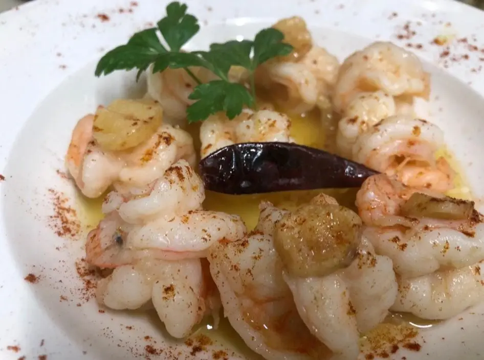 Gambas al ajillo